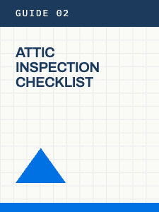 Cover of the HomeMath Attic Inspection Checklist