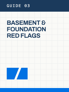 Cover of the HomeMath Basement & Foundation Red Flag Guide